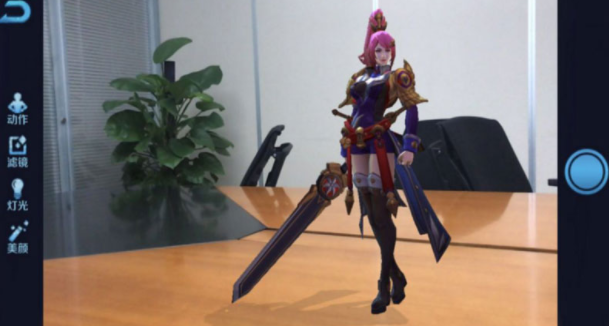 王者荣耀ar相机怎么使用?_王者荣耀ar相机