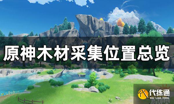 原神木材采集位置总览_原神松木