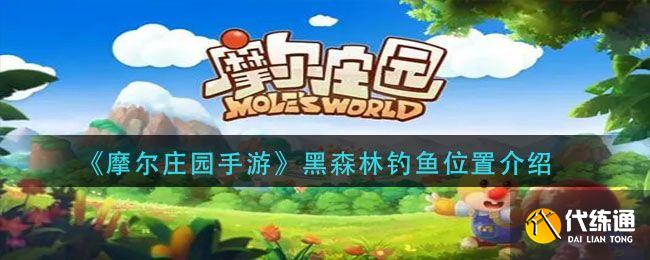 摩尔庄园黑森林钓鱼点在哪?黑森林钓鱼点位置图文介绍[多图]_摩尔庄园黑森林钓鱼