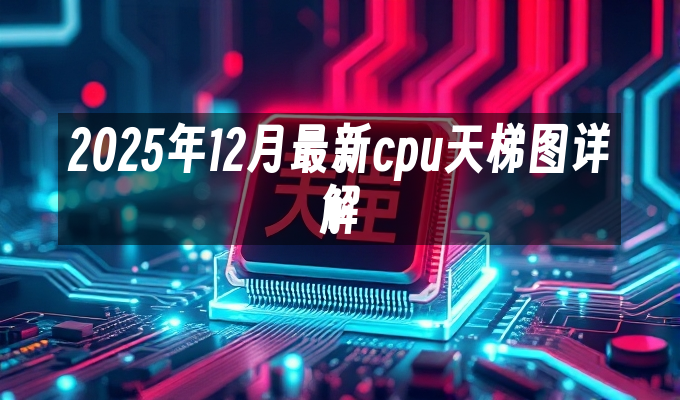 2025年12月最新cpu天梯图详解