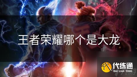 王者荣耀哪个是大龙