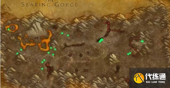 魔兽世界黑莲花采集位置说明_黑莲花