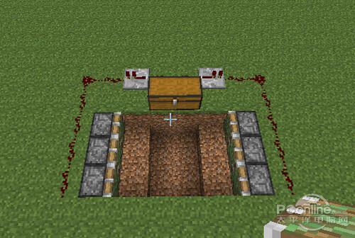 我的世界陷阱箱怎么用