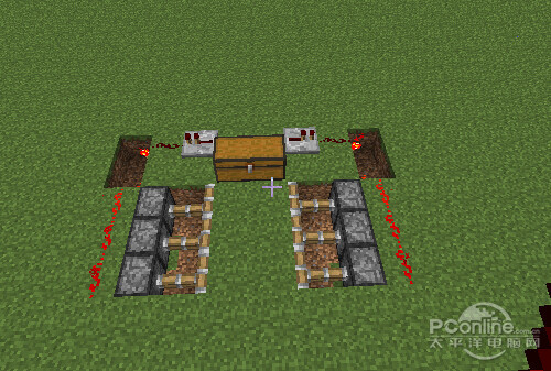 我的世界陷阱箱怎么用