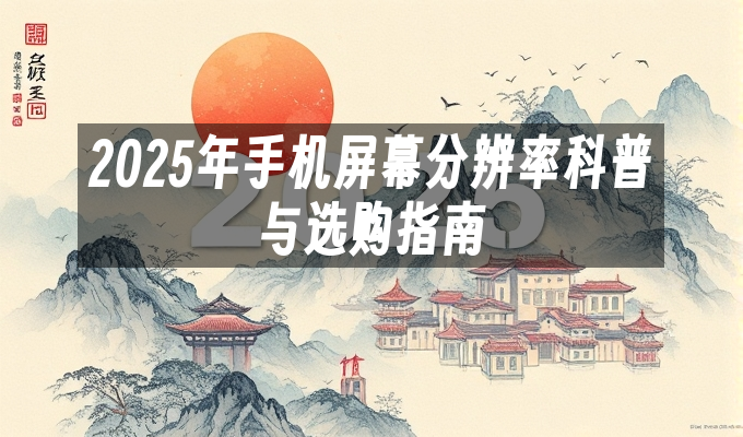2025年手机屏幕分辨率科普与选购指南