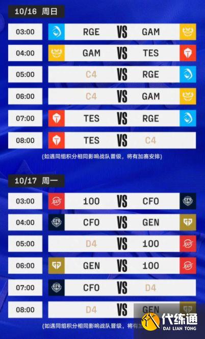 2022lol全球总决赛赛程信息汇总一览