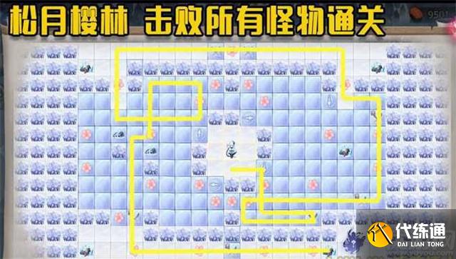 阴阳师松月樱林怎么过 阴阳师松月樱林全秘宝通关路线图