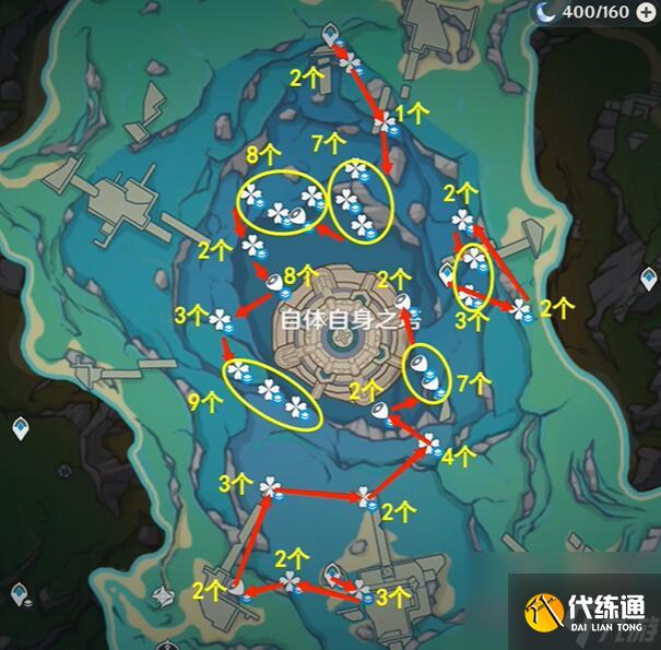 原神初露之源采集路线一览