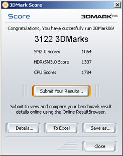 神舟 承龙U450 3DMark测试