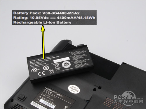 神舟 承龙U450电池参数