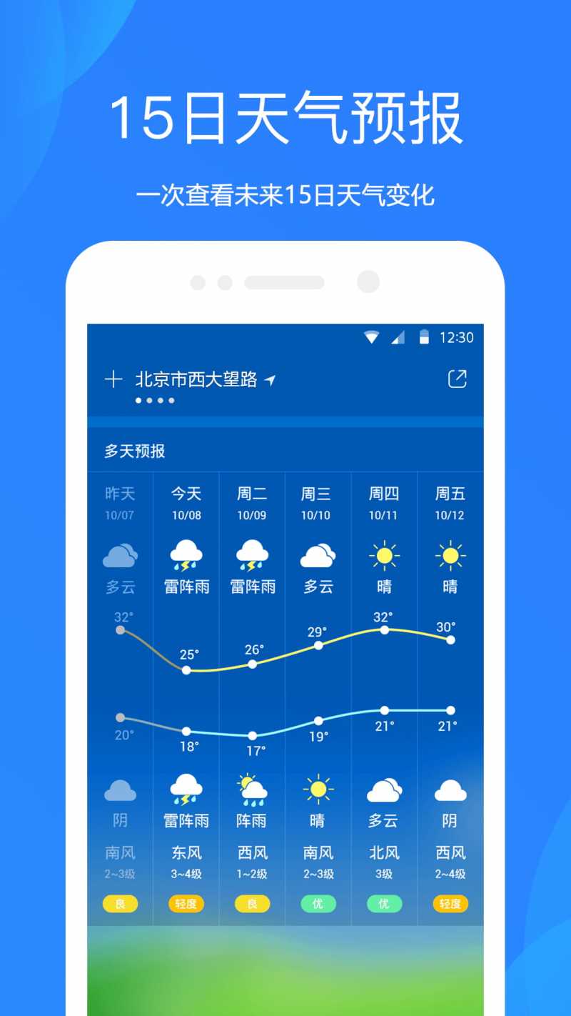 天气预报app下载v7.7.0 官方安卓手机版(天气预报下载2022年最新版免费)_天气预报下载2022最新版免费安装