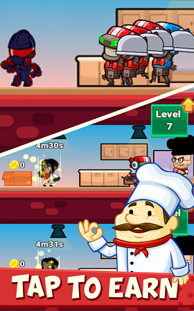 顶级厨师英雄2（Top Chef Hero 2: Idle clicker）v1.0 安卓版(顶级厨师2)_顶级厨师英雄2下载安装最新版