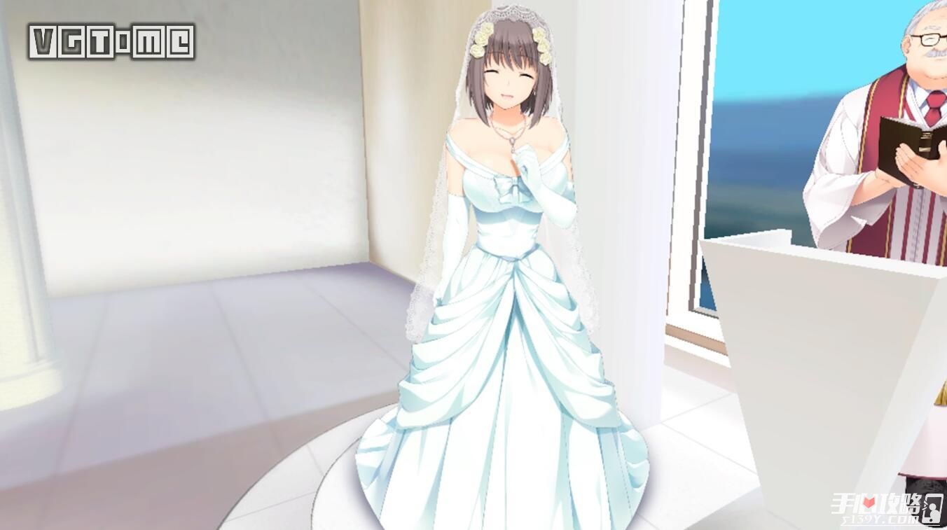 在这场VR婚礼上 他和游戏角色结婚并接吻7
