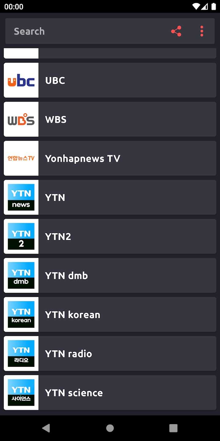 Korean TV韩国电视直播线上看v1.0 安卓版(韩国电视直播)_KoreanTV下载