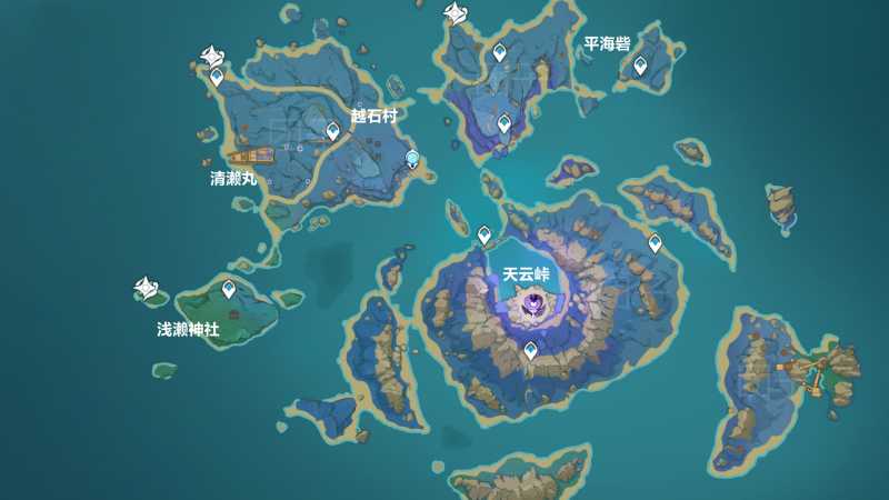原神2.1新地图：海祇岛清籁岛详细(清籁岛)