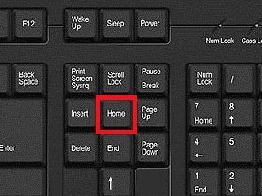 电脑键盘home键有什么用? 电脑键盘home键在哪?