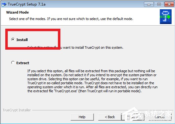 Win7系统TrueCrypt安装及其使用教程