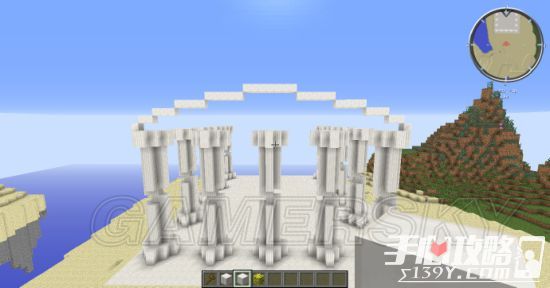 《我的世界》巴特农神庙建造图文教程 13