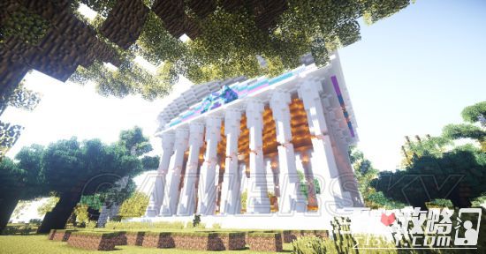 《我的世界》巴特农神庙建造图文教程 32