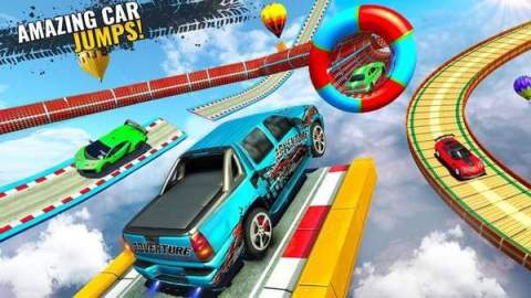 疯狂跑车斜坡免费版(Car Stunts Mega Ramp Car)v5.1 安卓版(疯狂跑车)_疯狂跑车斜坡免费版下载