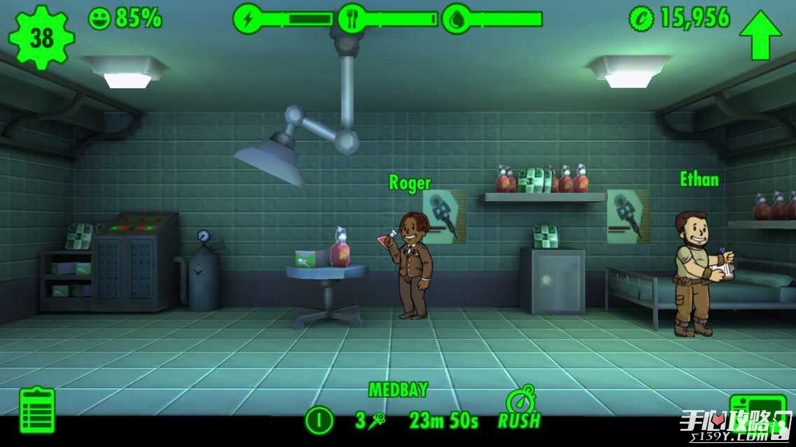 Fallout Shelter辐射避难所Medbay功能(fallout shelter)