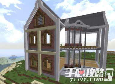 《我的世界》大型别墅建造图文教程 13