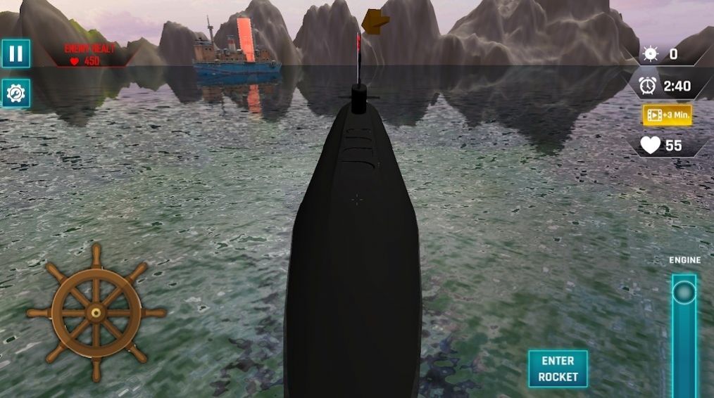 潜艇水雷模拟器（模拟潜艇鱼雷攻击）2.15(鱼雷模拟器)_潜艇水雷模拟器下载安装最新版
