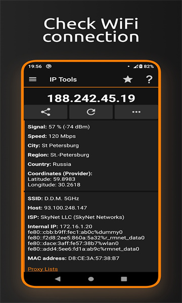 手机局域网分析工具安卓版(IP Tools)下载v8.68(局域网查看工具)_手机局域网分析软件下载