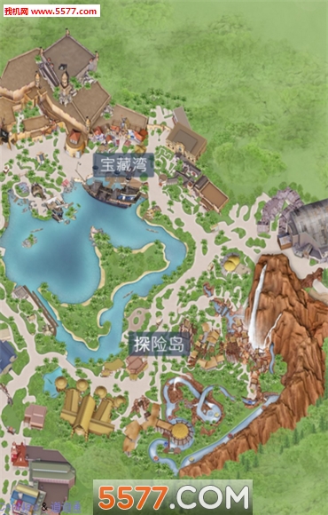 上海迪士尼乐园地图导航软件(迪士尼度假区)下载 官方版_上海迪士尼度假区地图app下载